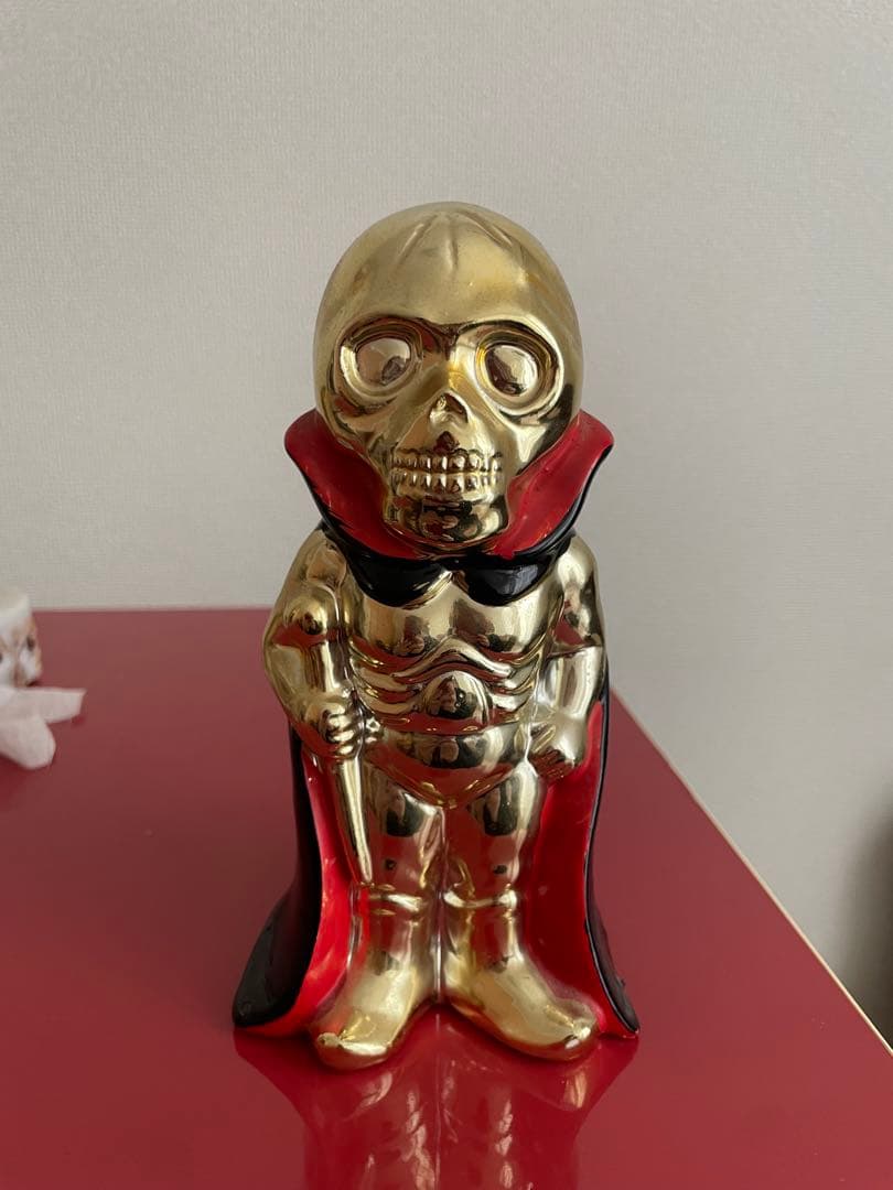 昭和レトロ　黄金バット　陶器貯金箱