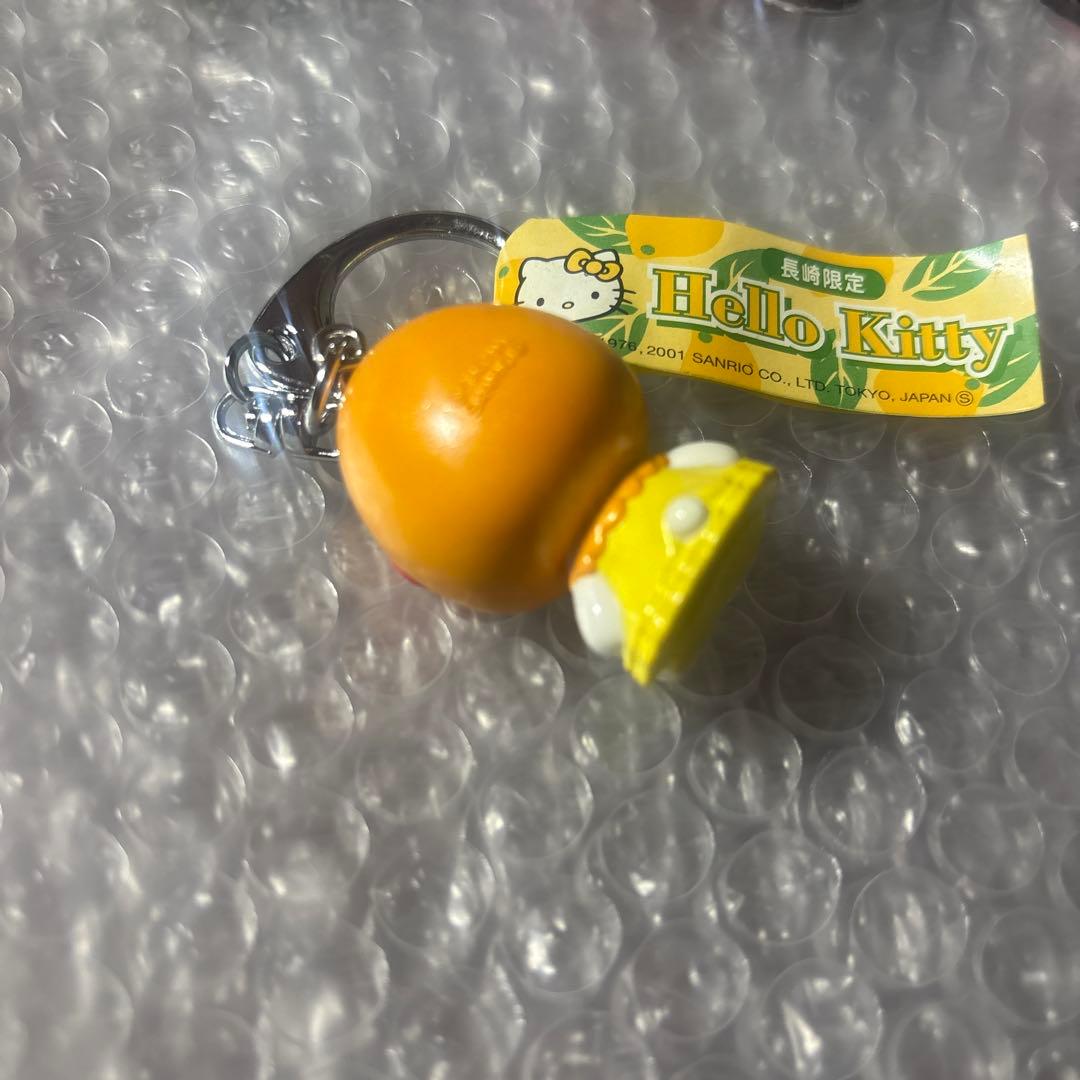 キティ　長崎　びわ　キーホルダー　ストラップ 美品