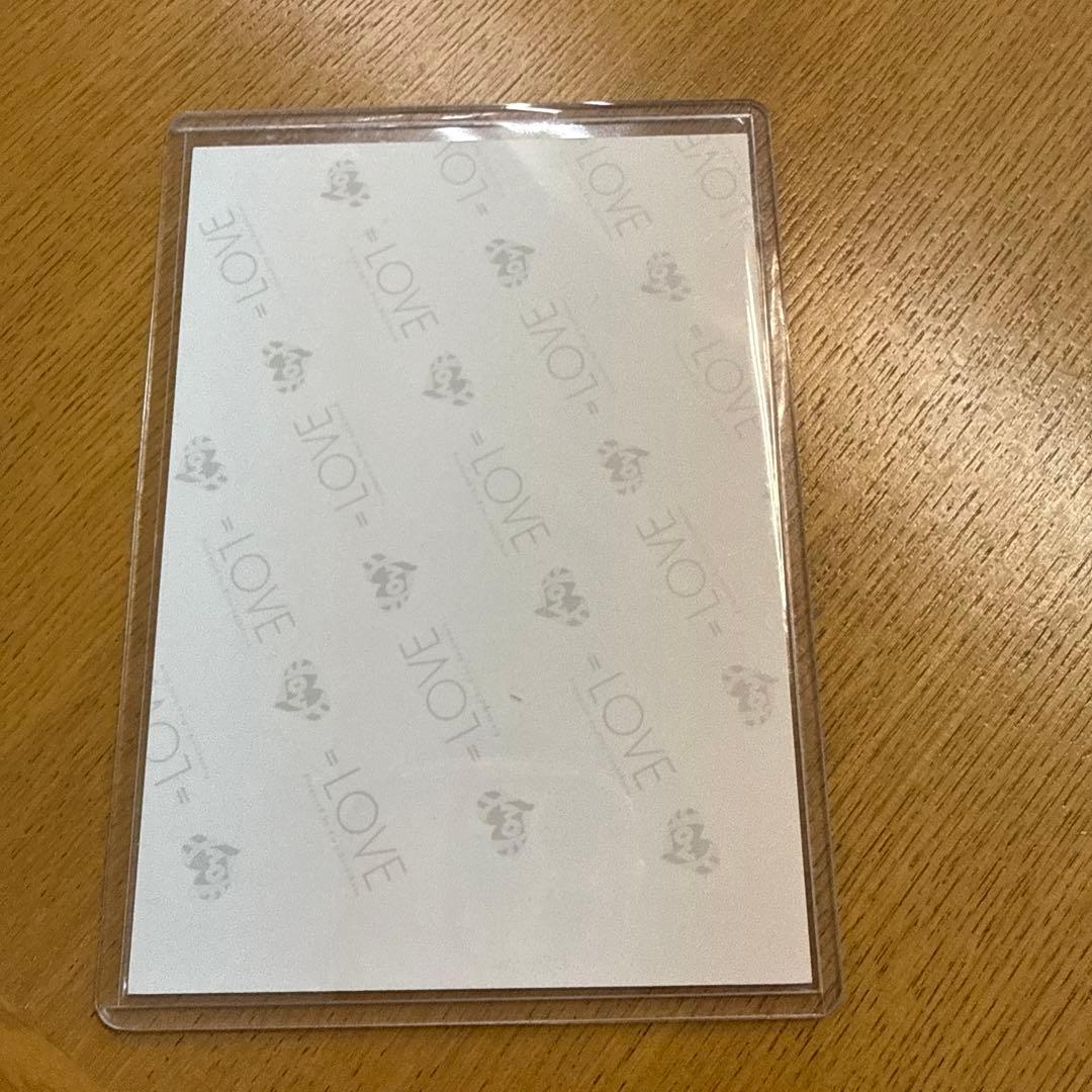 ＝LOVE イコラブ 木漏れ日メゾフォルテ 音嶋莉沙 直筆 コメあり