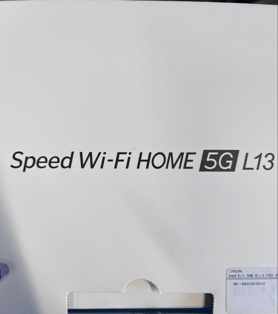 ルーター・ネットワーク機器 Speed Wi-Fi  5G L13