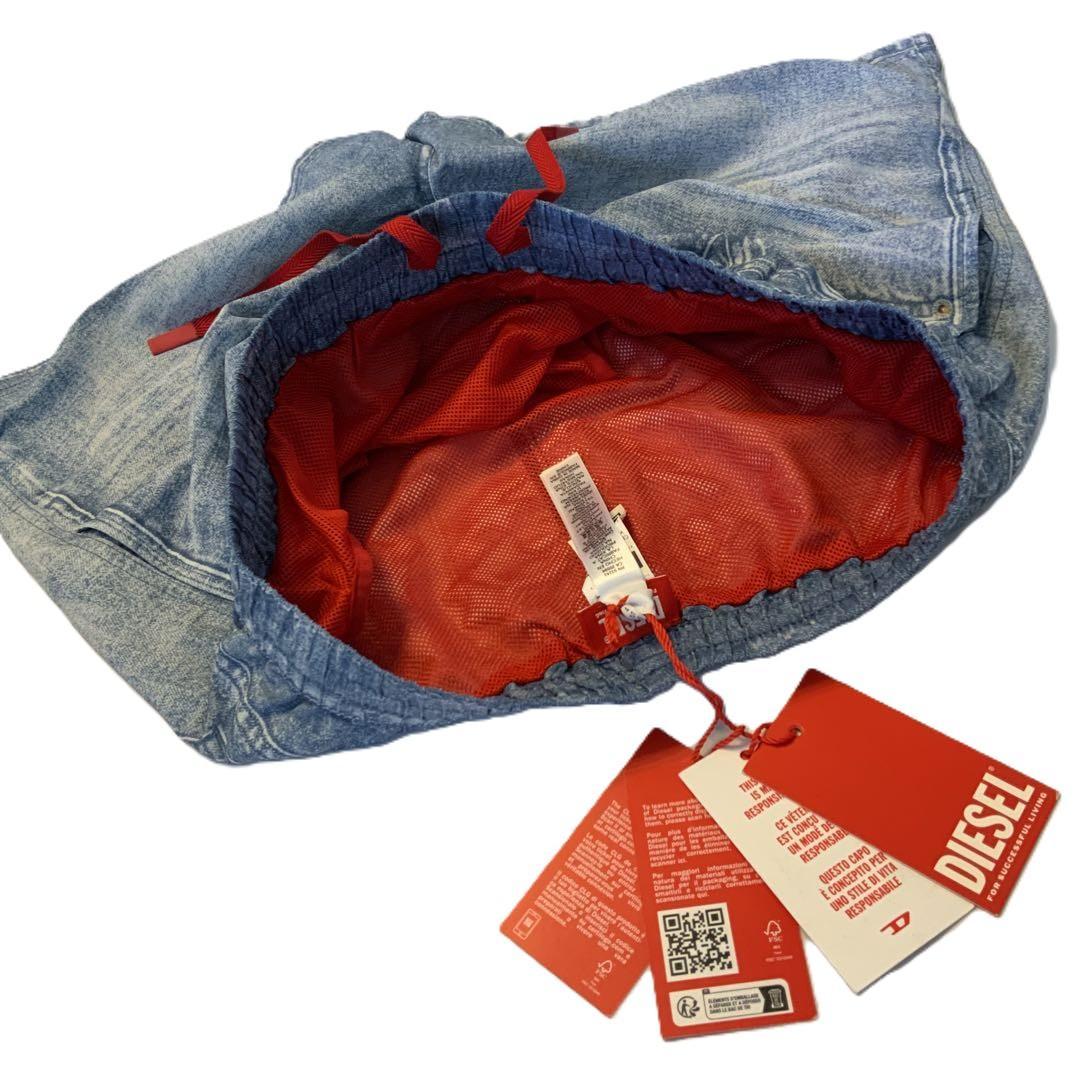 新品　DIESEL　スイム ハーフ パンツ　L　A13161　BMBX KEN