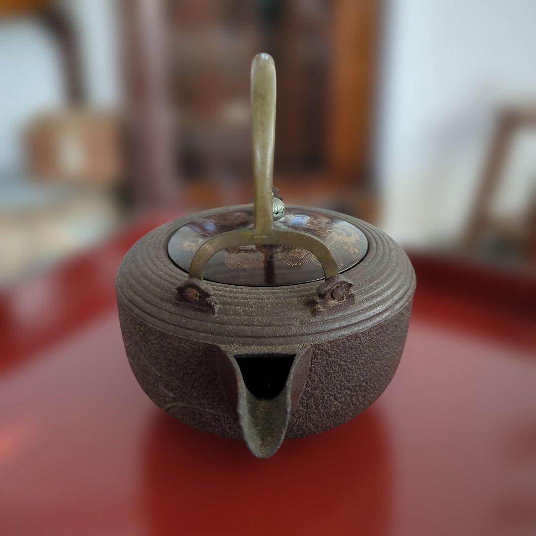 lucia　骨董 銚子 酒器 鉄 器 ＆　小鉢宝船　5つ