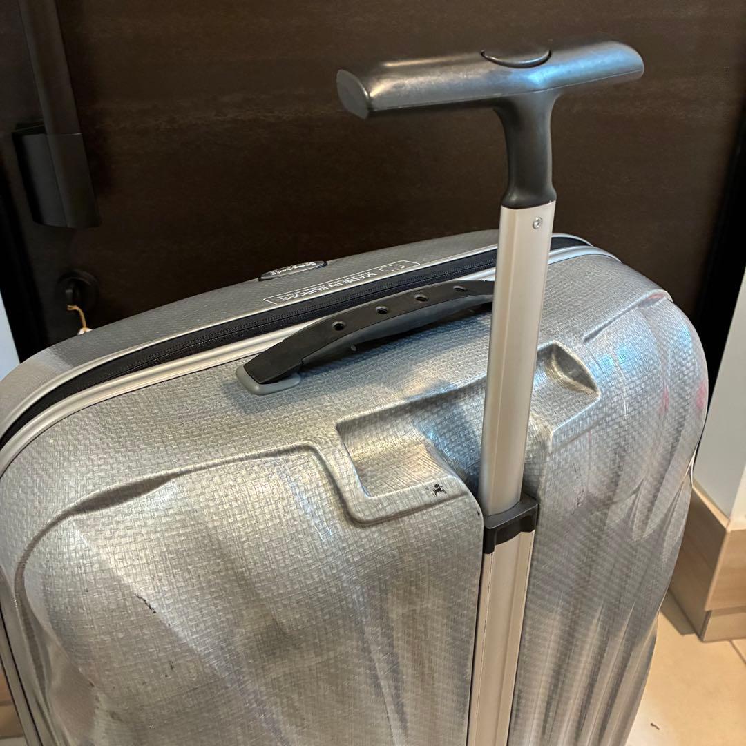 サムソナイト　コスモライト　75 シルバー(94L)