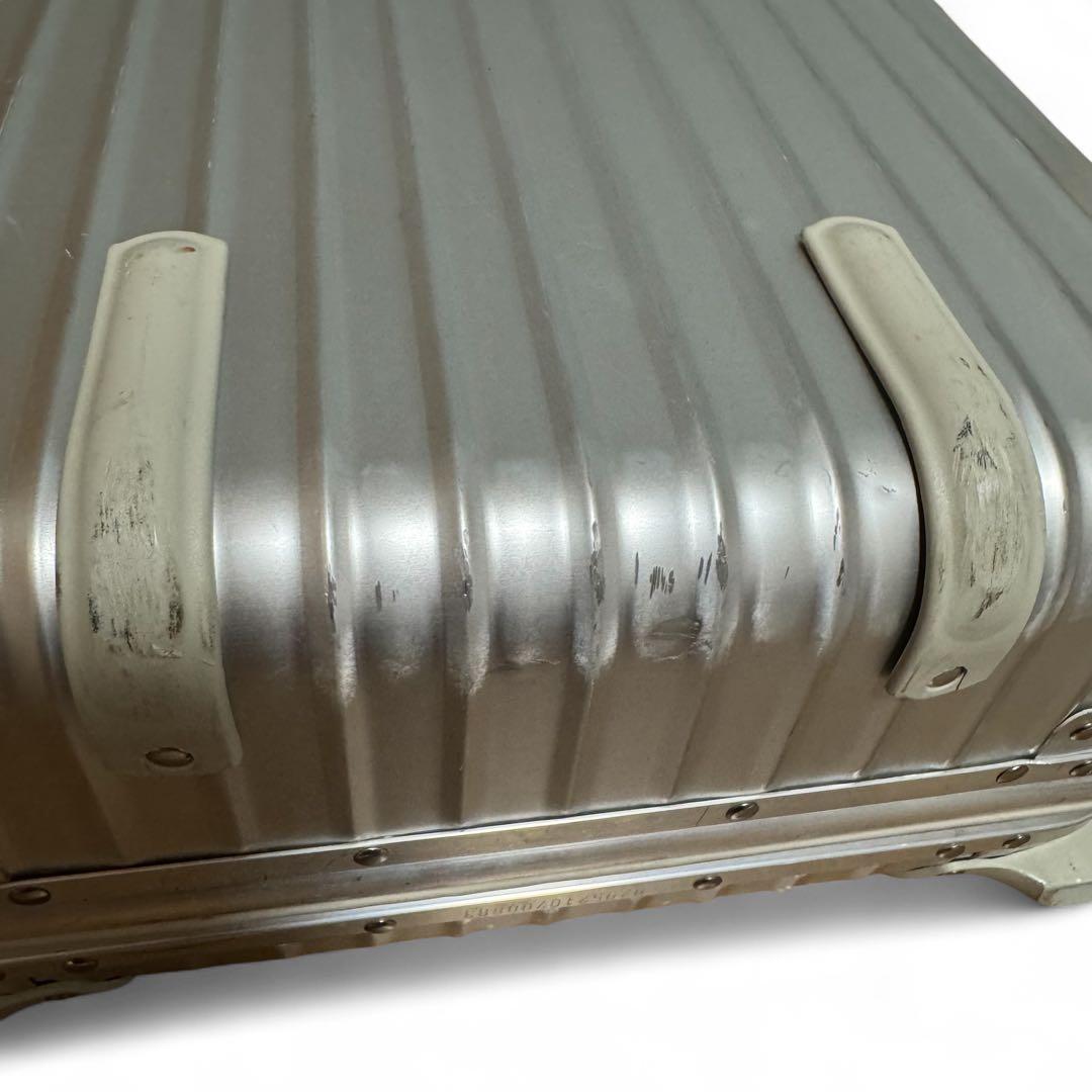 青ロゴ・廃盤品　RIMOWA TOPAS CABIN TROLLEY 32L
