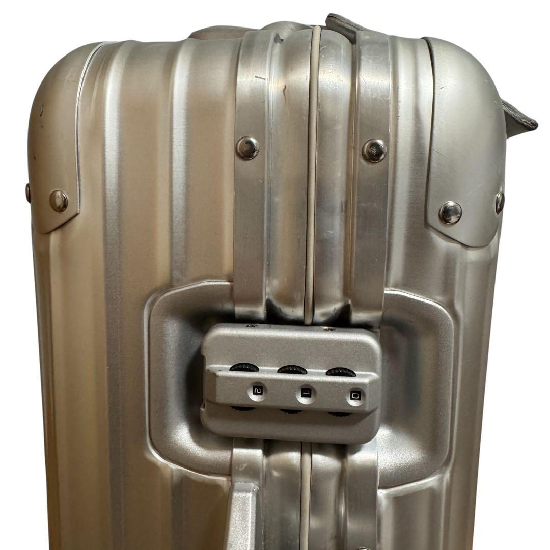 青ロゴ・廃盤品　RIMOWA TOPAS CABIN TROLLEY 32L