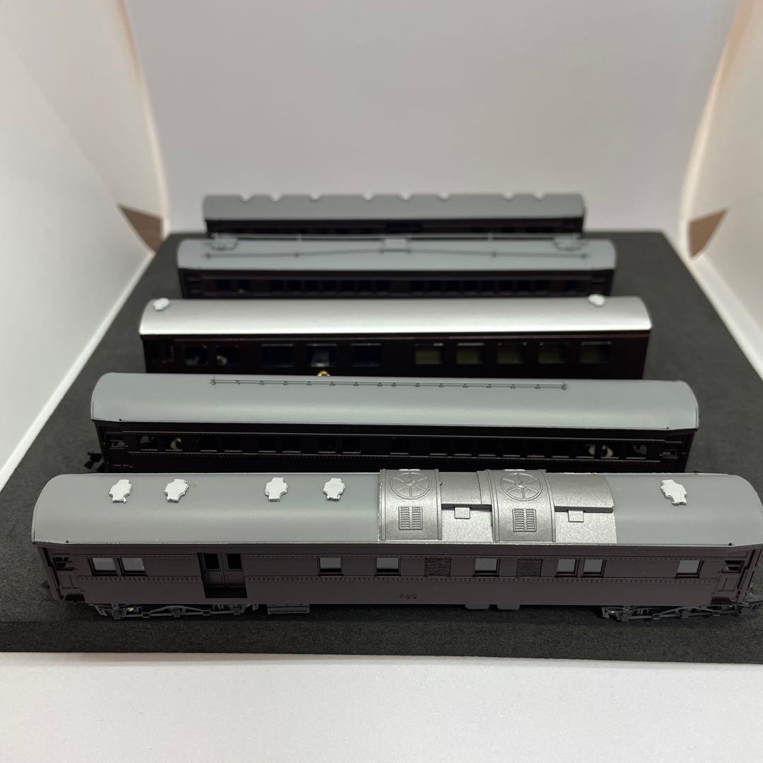 ワ-ルド工芸　皇室用客車 御料車第一号 (新) 5両セット[美品]