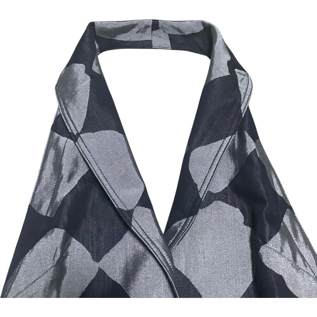 【美品✨希少】イッセイミヤケ　ロングジレ　ベスト　ノースリーブジャケット