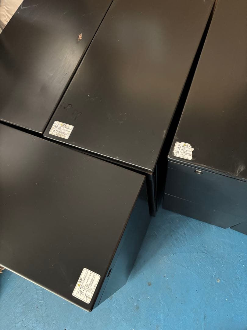 okamura DN38DE Z25 オフィス収納 黒