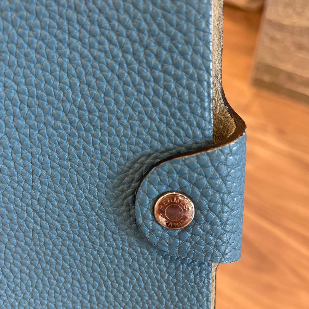 【エルメス】メモ帳　ブルージーン