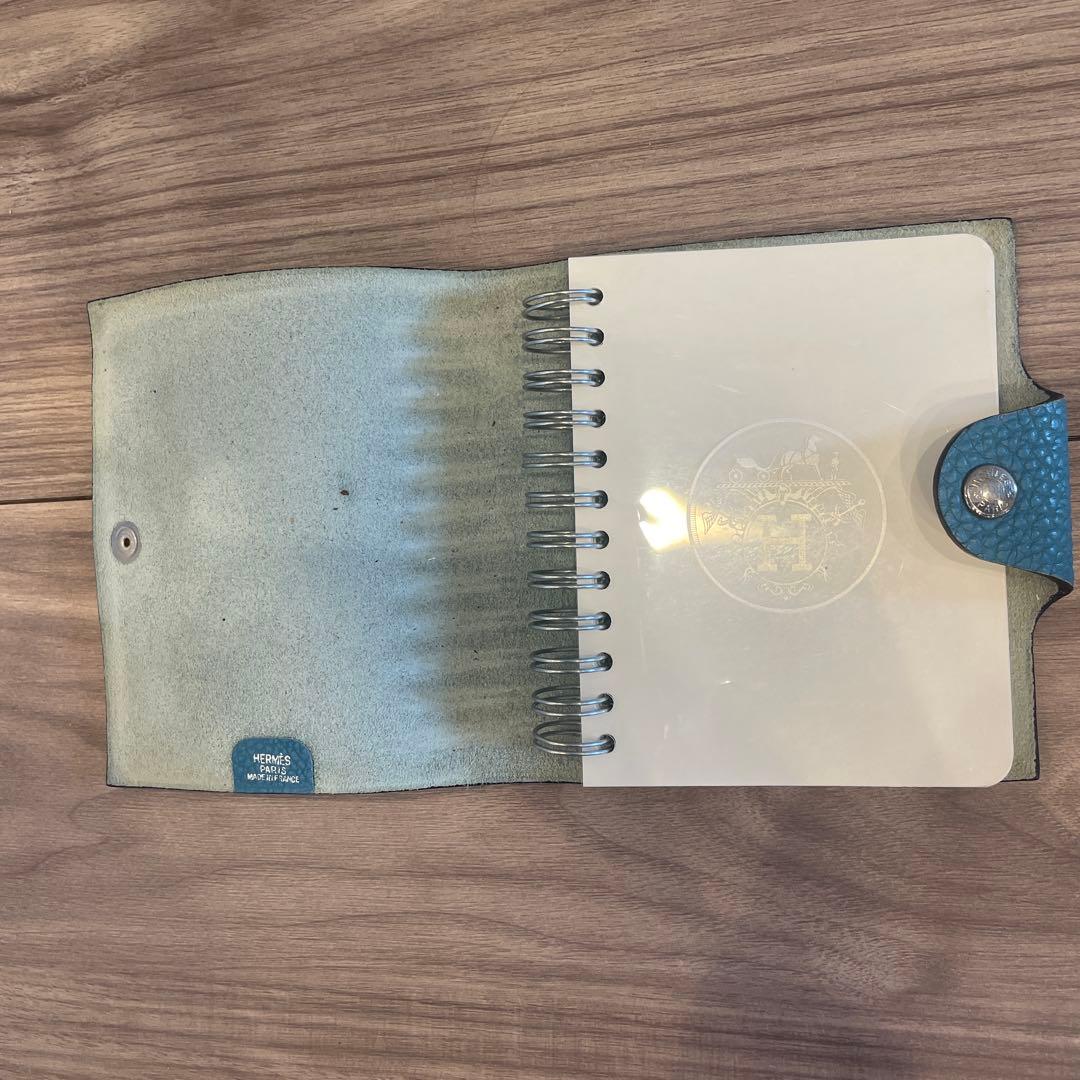 【エルメス】メモ帳　ブルージーン