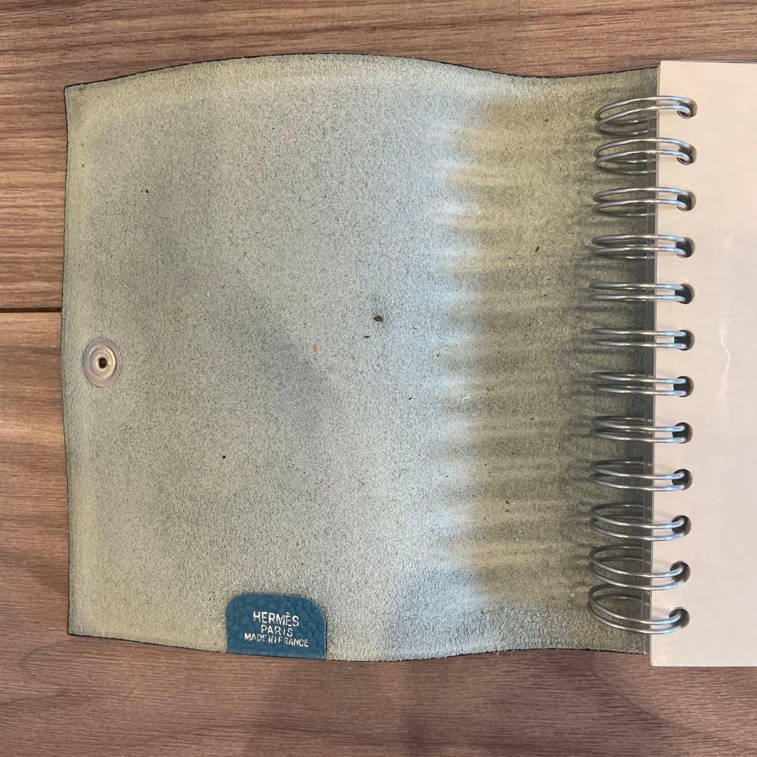 【エルメス】メモ帳　ブルージーン