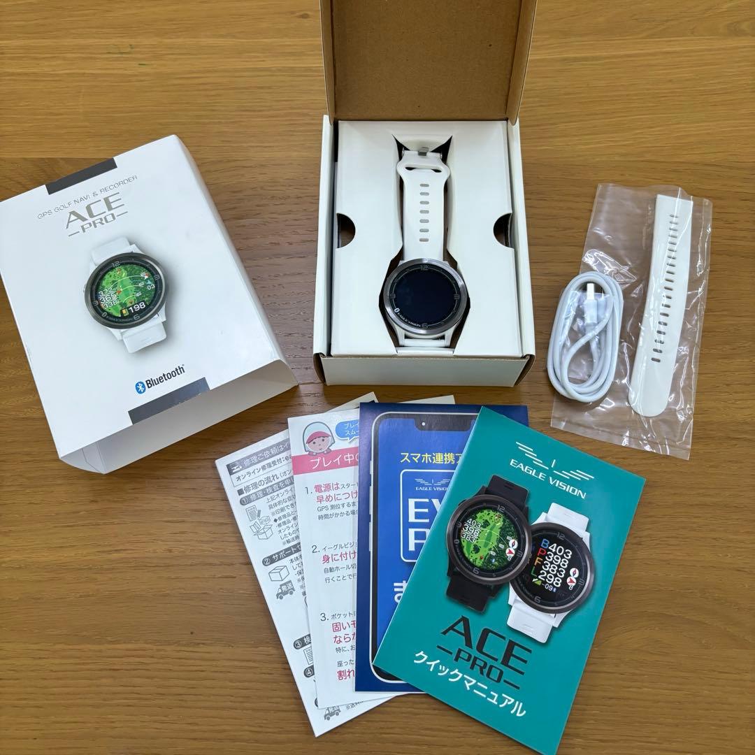 イーグルビジョン エース プロ GPSゴルフナビ 腕時計型 EV-337