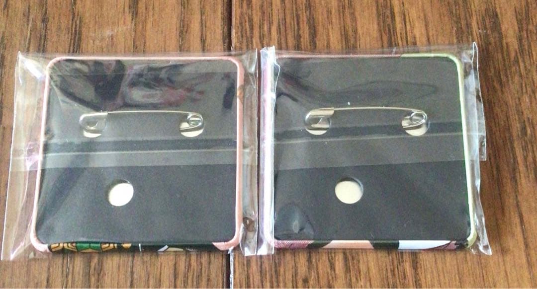 う*ん様 新品未開封 鬼滅の刃 スクエア缶バッジコレクション 鮭大根 義勇 錆兎