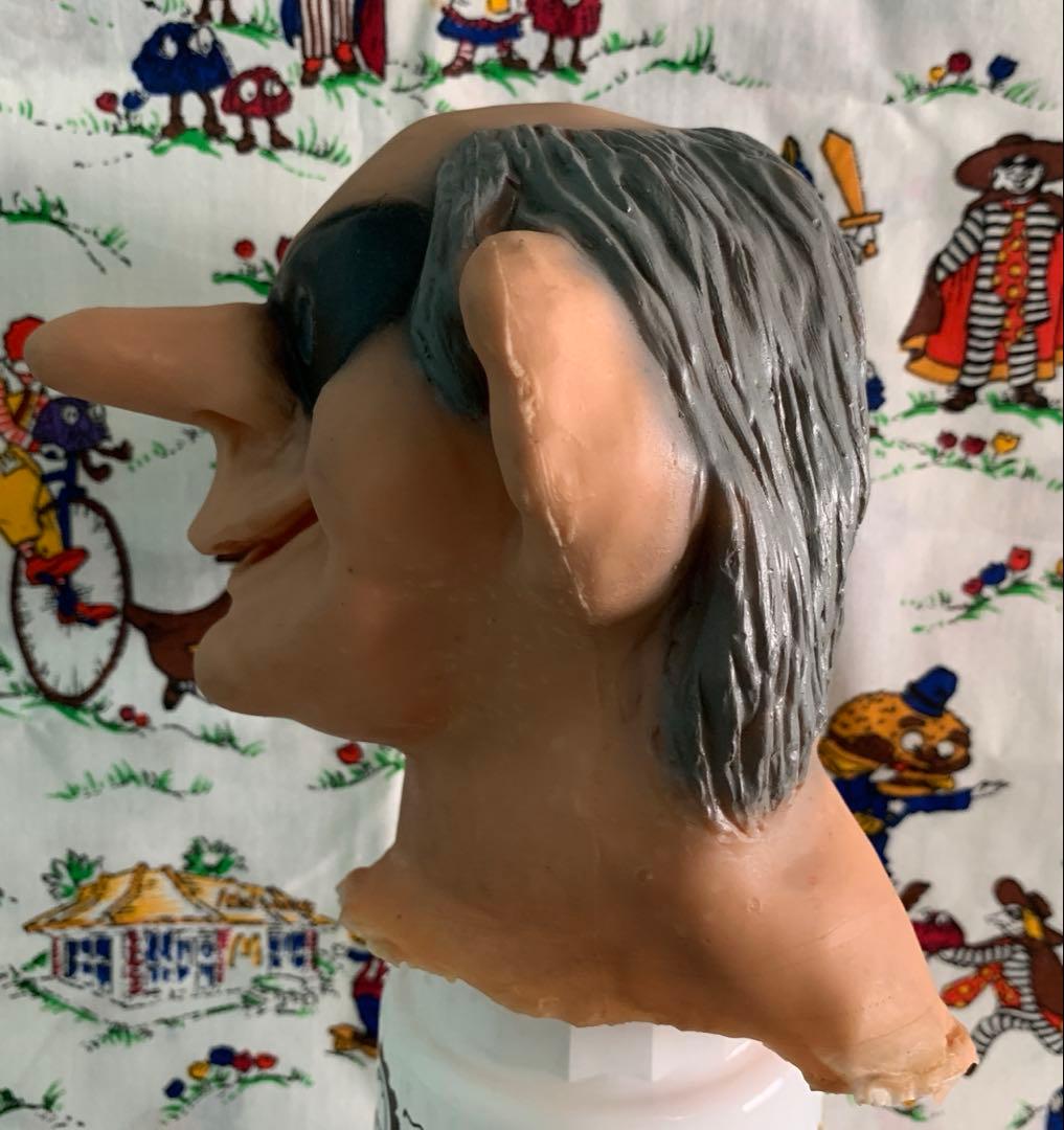 レア ビンテージ マクドナルド ハンバーグラー パペット ヘッド　ディスプレイ