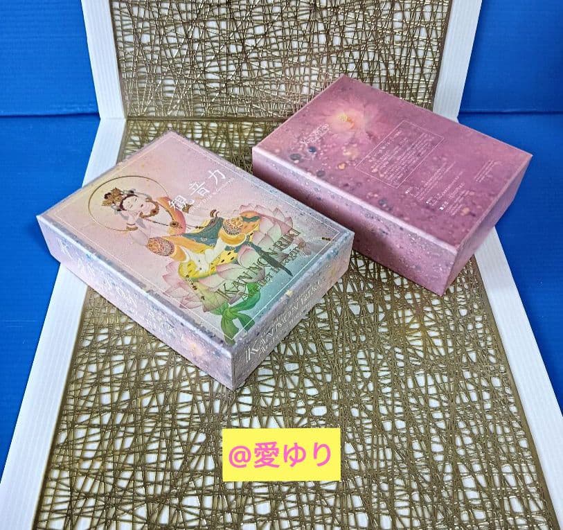 絶版✨貴重♦草場一壽《龍華５大》陶彩画カードデッキセット【龗⭐観音力】⭐額装３品