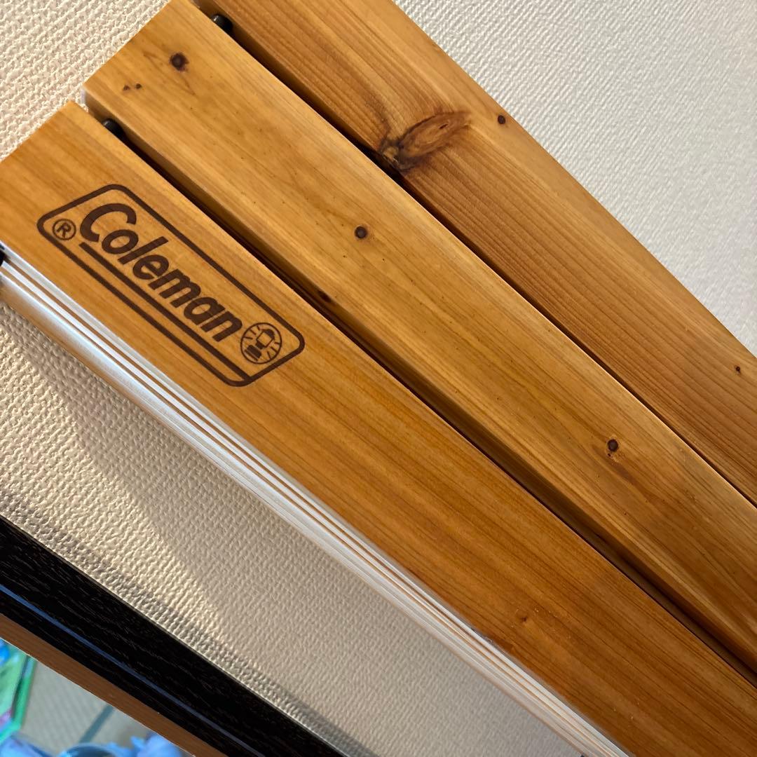コールマン(Coleman) テーブル ナチュラルウッドロールテーブル