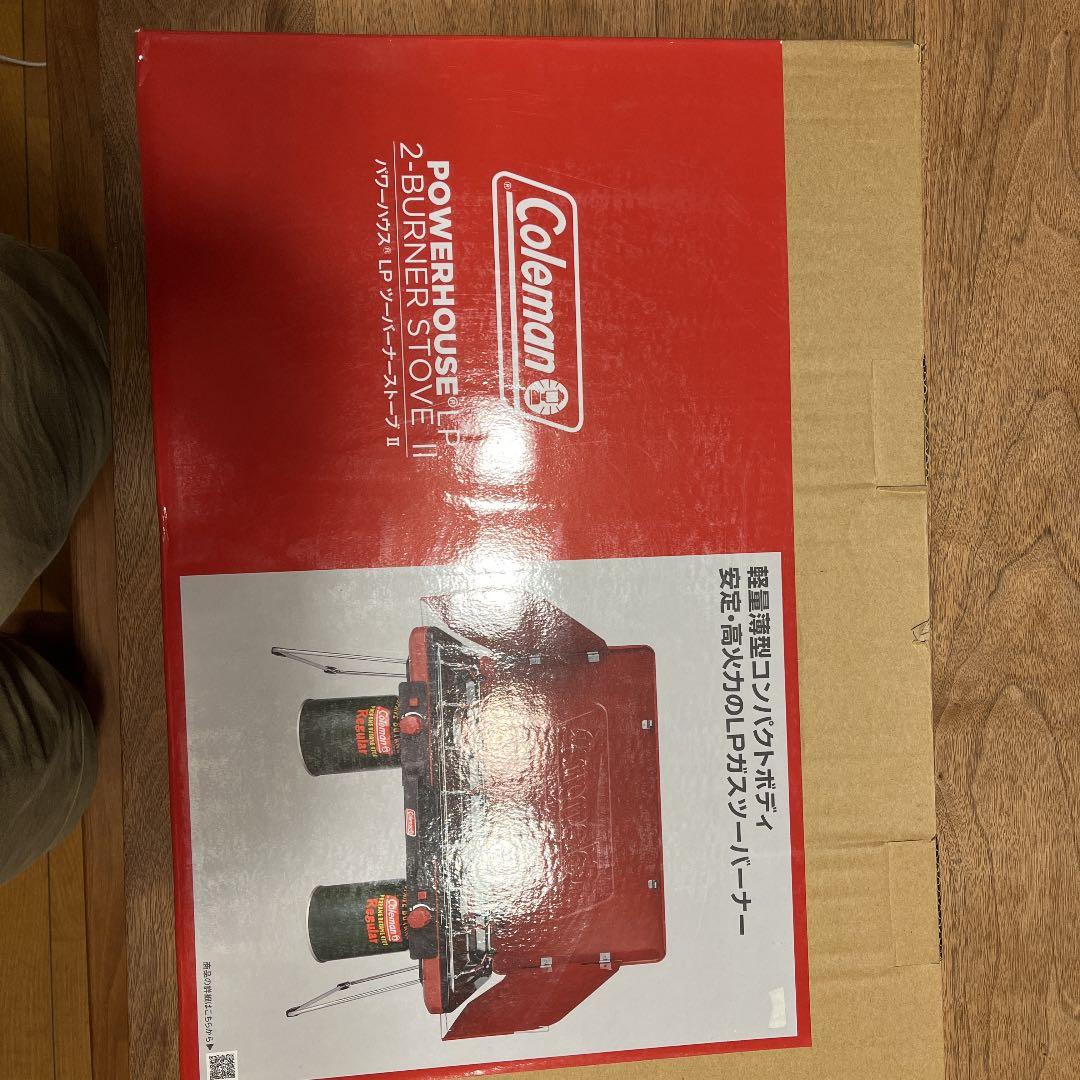 Coleman パワーハウス LPツーバーナーストーブⅡ レッド