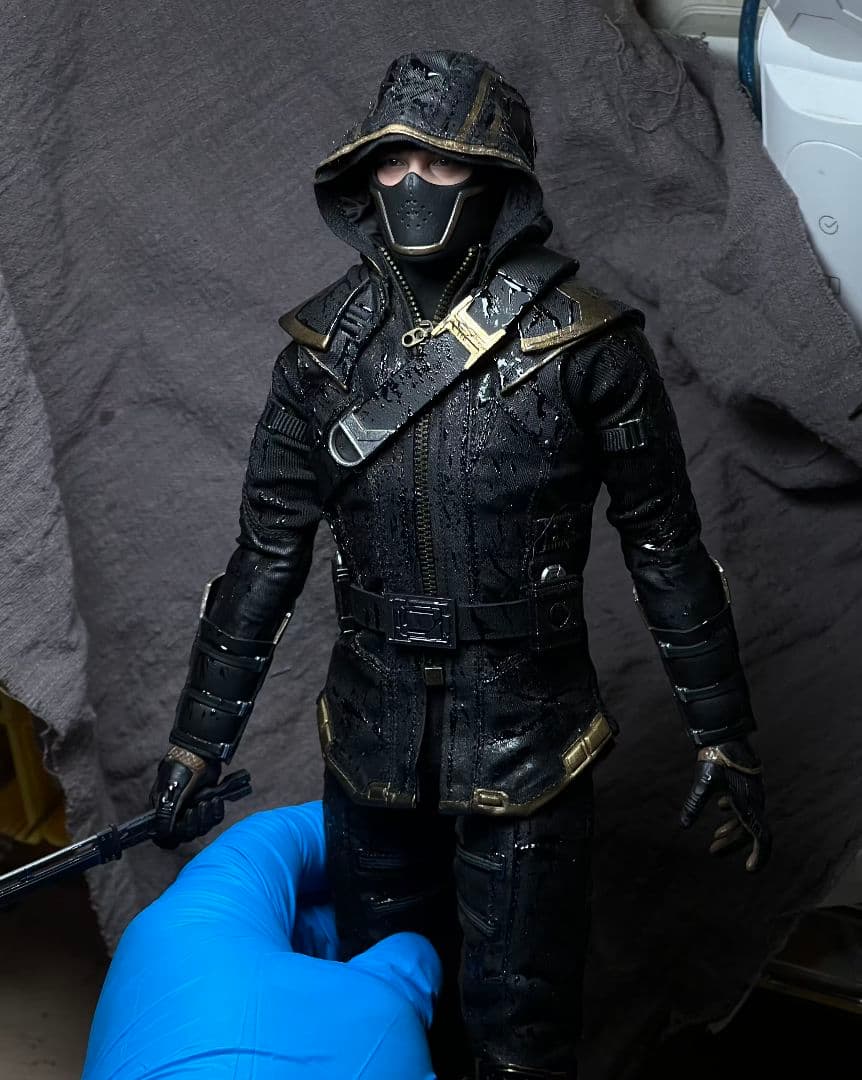 ホットトイズ　ホークアイ　ローニンDX 雨夜カスタマイズ