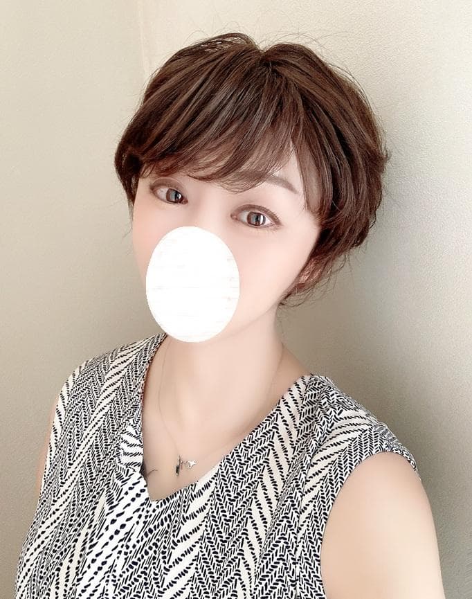 もんちゃん　マダムヒロコ　ハンドメイド　人毛MIX　ビューティフルショート