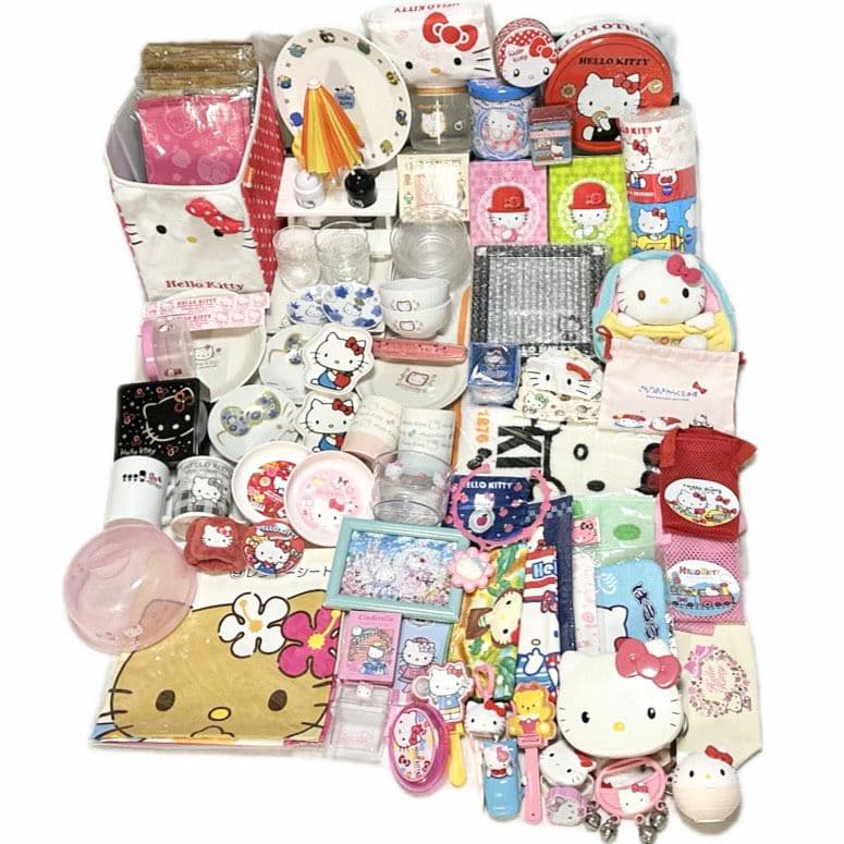 ハローキティ ぬいぐるみ グッズ まとめ売り サンリオ 大量 170点以上