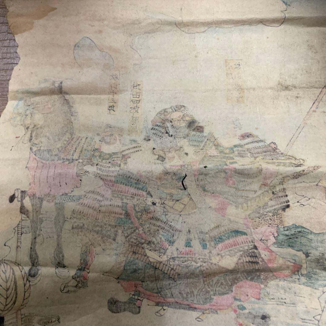 浮世絵和紙ですが印刷かもしれません