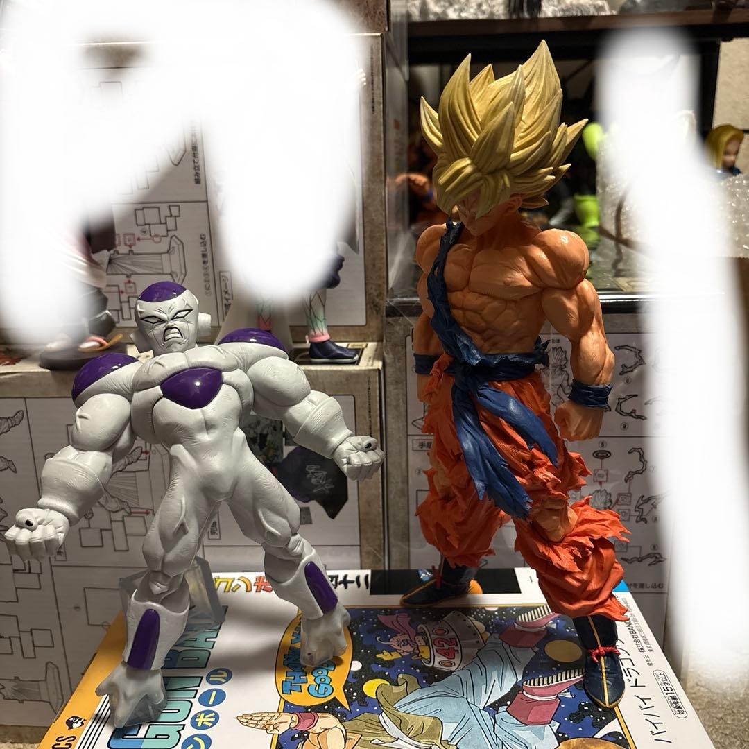 一番くじドラゴンボールvsオムニバスブレイブ C賞超サイヤ人孫悟空　D賞フリーザ