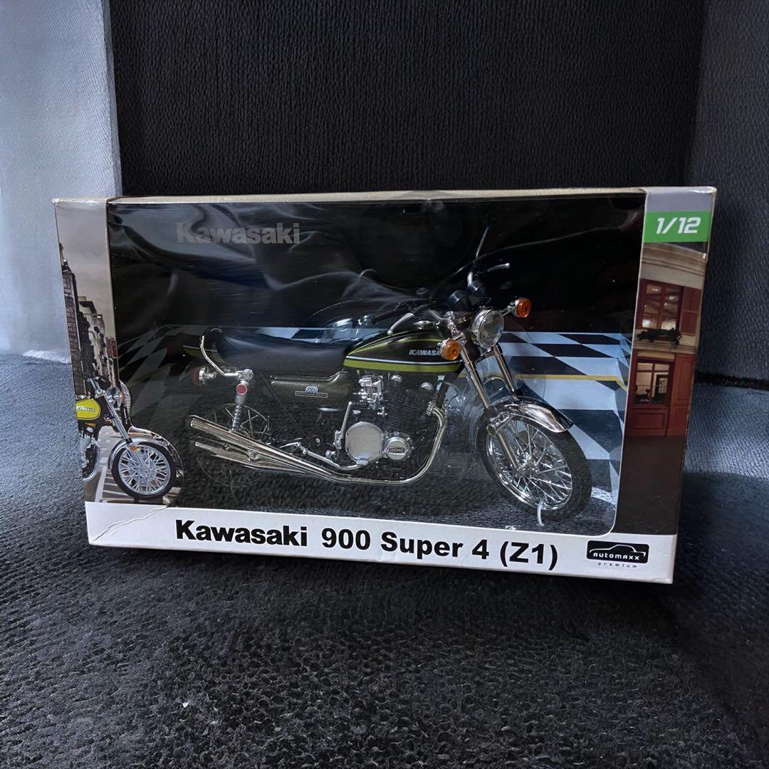アオシマ　カワサキ　900super4 Z1 タイガー　1/12 完成品