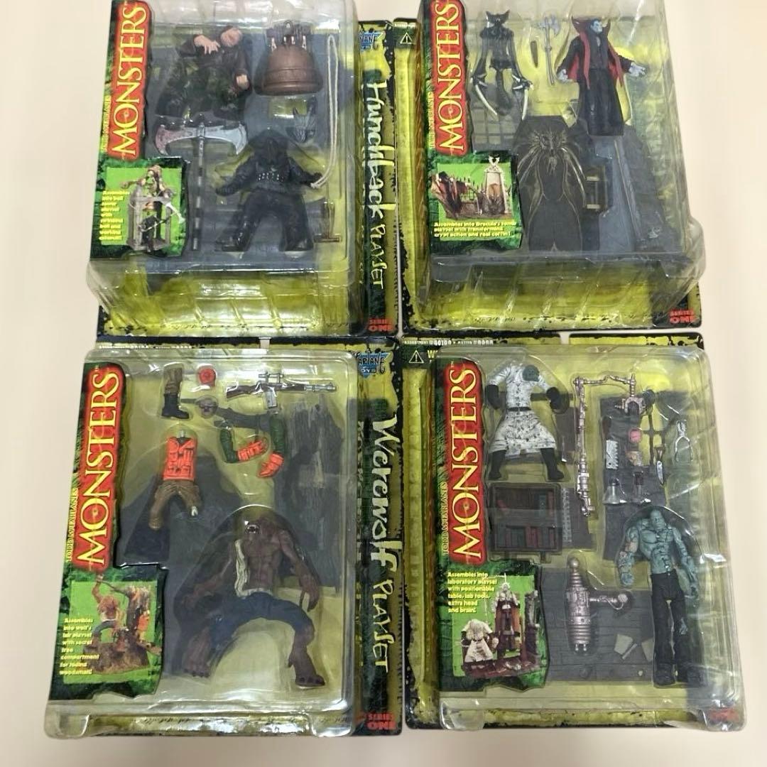 マクファーレントイズ モンスターズ プレイセット 4種