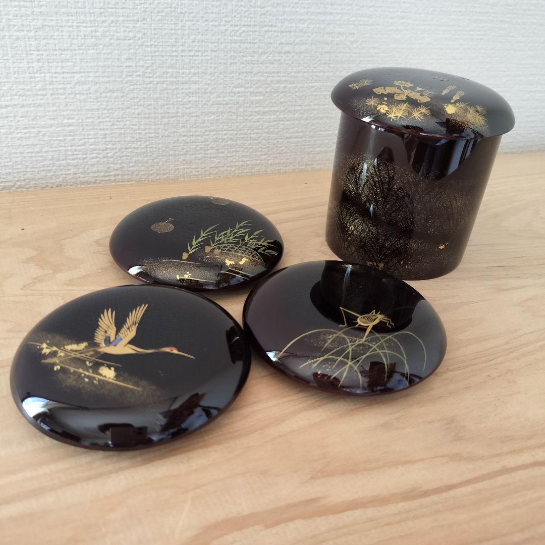 さ*ら様 茶道 宮田宗景 四季金輪寺 棗