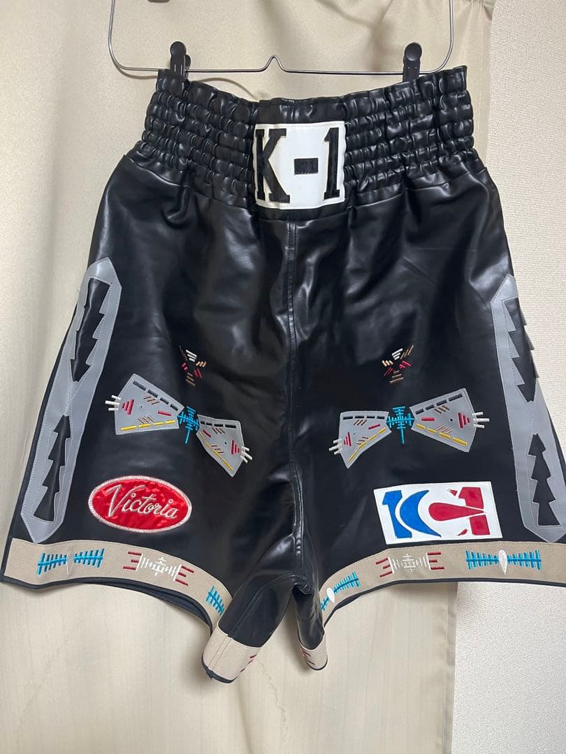 ❗️趙激レア❗️K-1 ボクシングショーツ ブラック