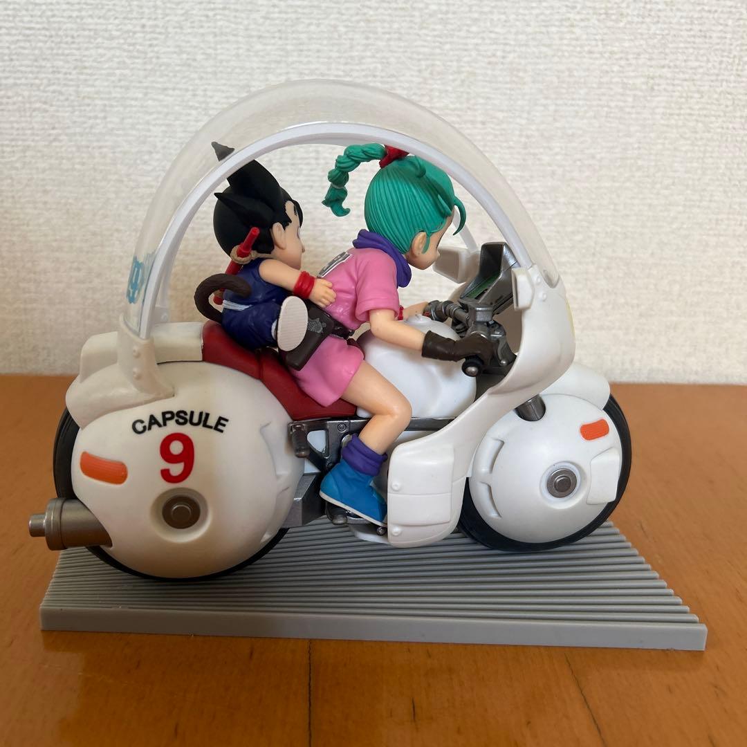 一番くじ　ドラゴンボール　A賞孫悟空&ブルマバイクフィギュア