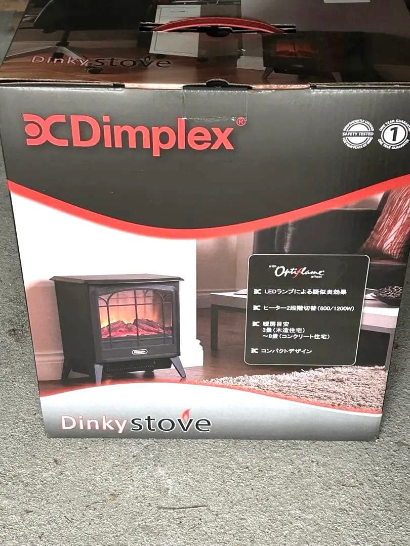 値下げ❣️【美品】Dimplexディンキーストーブ 暖炉型ヒーターDNK12PGJ