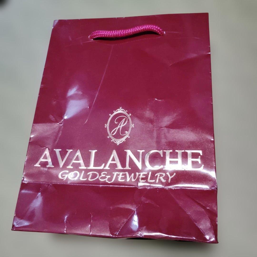 紙袋　ショッパー　ギフト　箱　プレゼント　アヴァランチ　アクセサリー　ネックレス