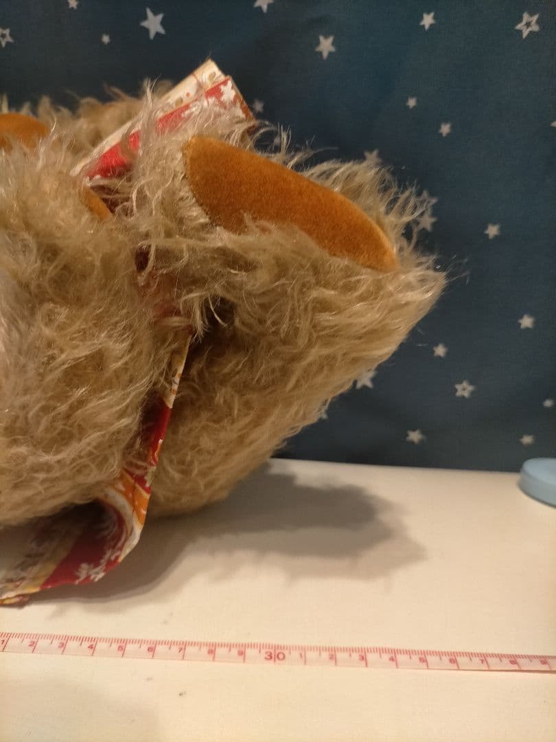 3 8/6 ハンドメイド　テディベア　くま　MARJAN ぬいぐるみ　人形