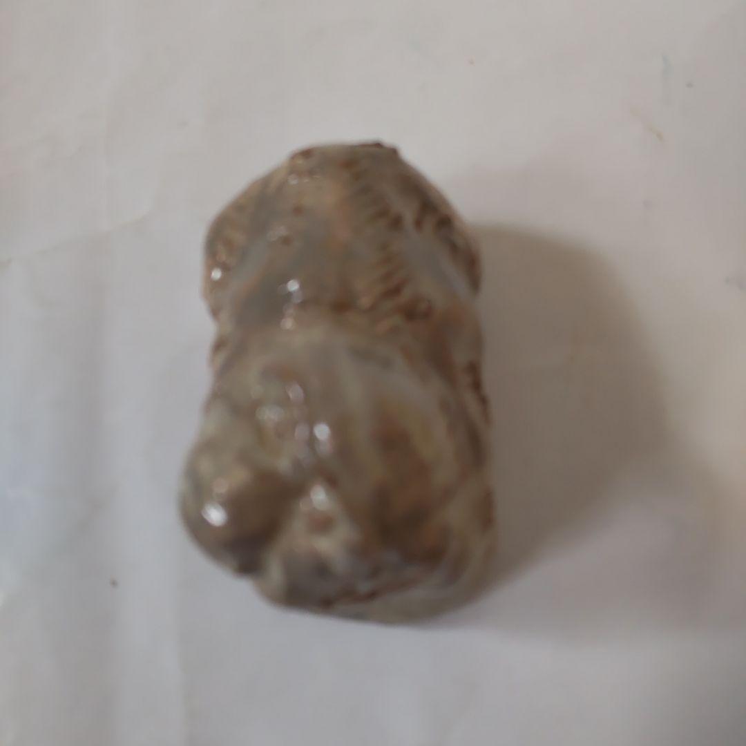 七十四代 朝日豊斎 作 干支 申 陶器製 香合 共箱 茶道具 美品 です。