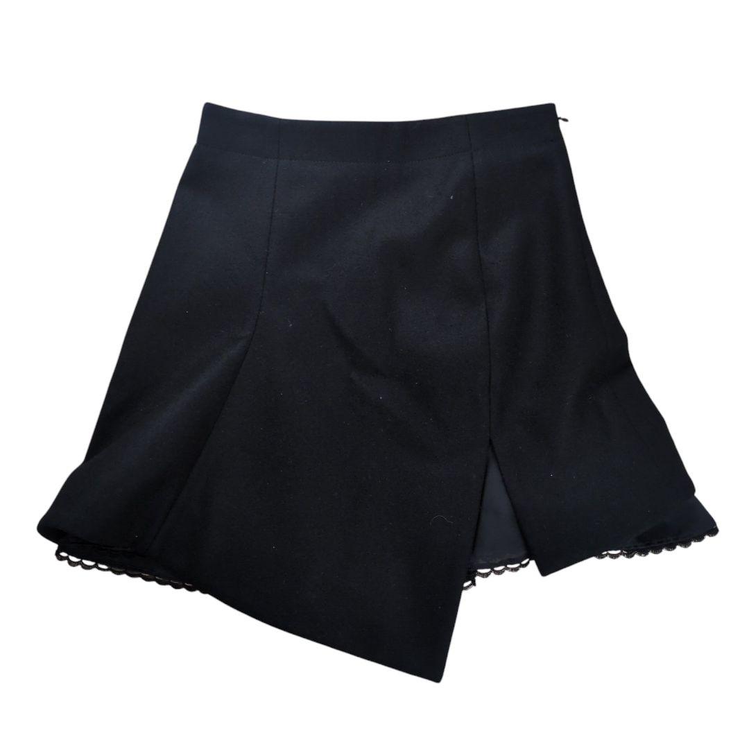 【美品】sacai 24AW レースドッキング ウール スカート