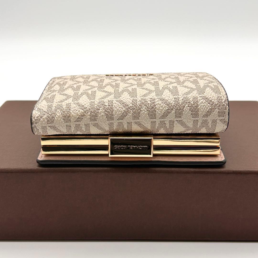 ✨極美品✨ マイケルコース 三つ折り財布 がま口 高級 ⛄プレゼント用に最適⛄