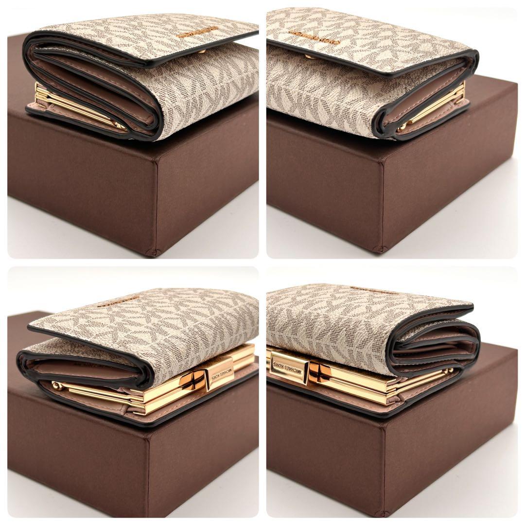 ✨極美品✨ マイケルコース 三つ折り財布 がま口 高級 ⛄プレゼント用に最適⛄