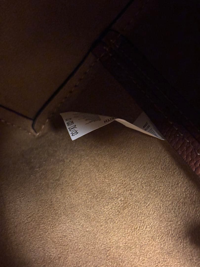 美品 CHARLES & KEITH チャンス バケットバッグ チョコレート 茶