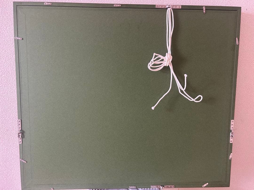 木製油彩額縁2点