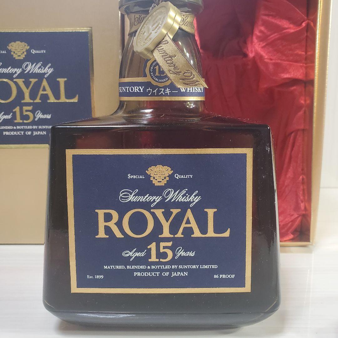 サントリーウィスキー　ローヤル15年プレミアム