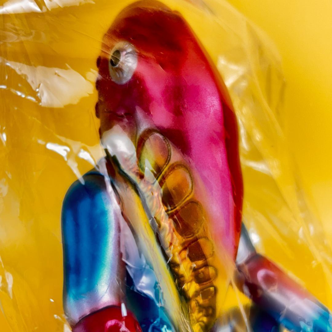 ブルマァク　メトロン星人　ちゃぶ台付き　怪獣シリーズ　メタリック