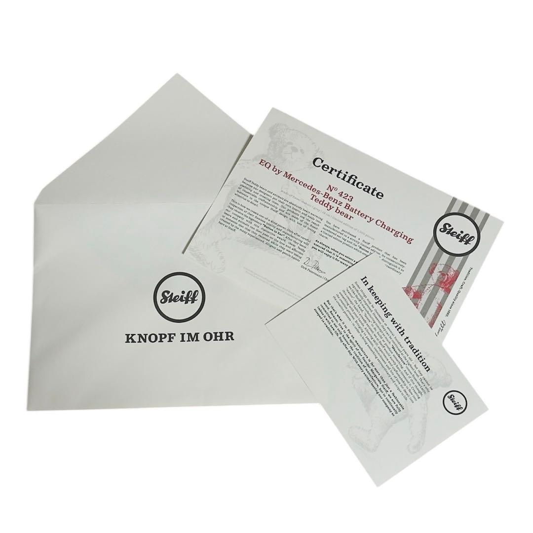 【極美品】Steiff × Mercedes‑Benz 限定テディベア EQ