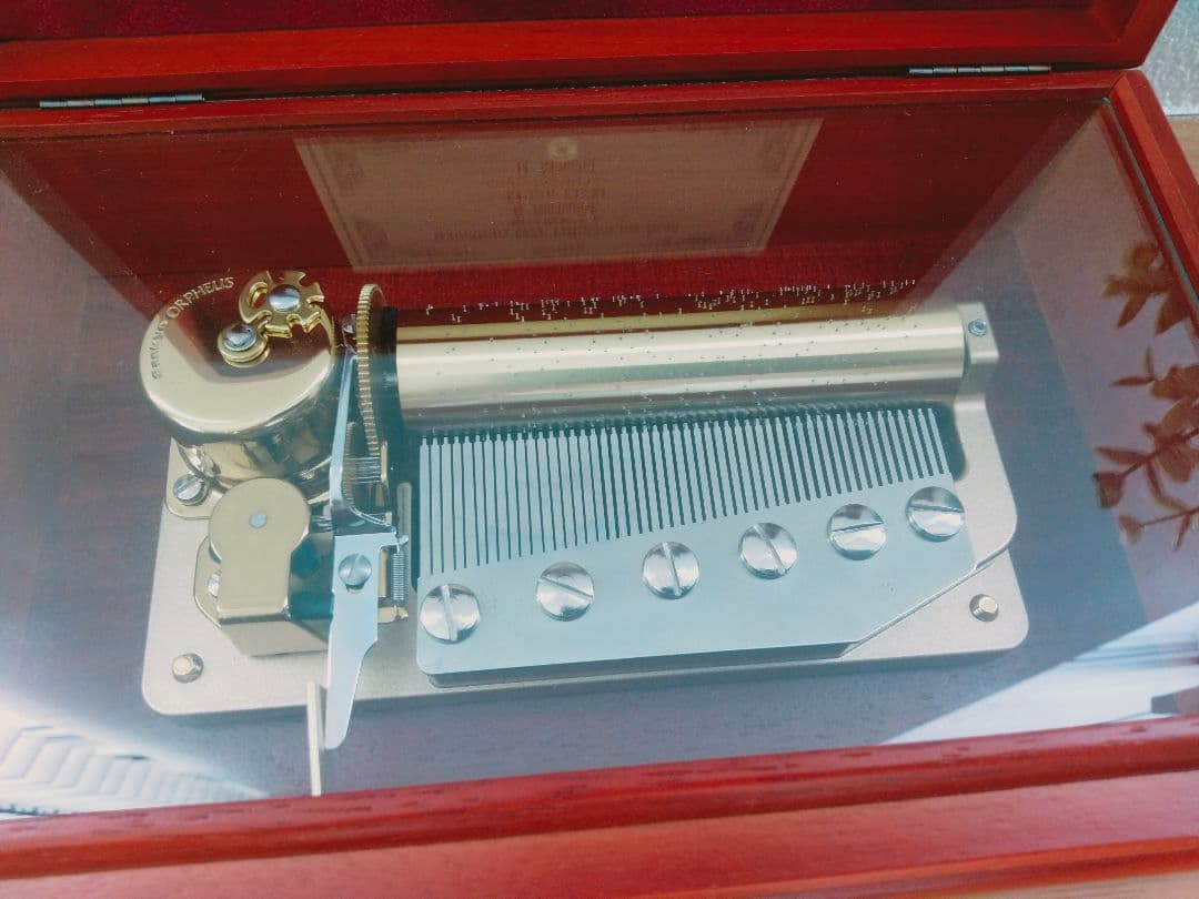 オルゴール 50弁 オルフェウス サンキョー オルゴール EX202D