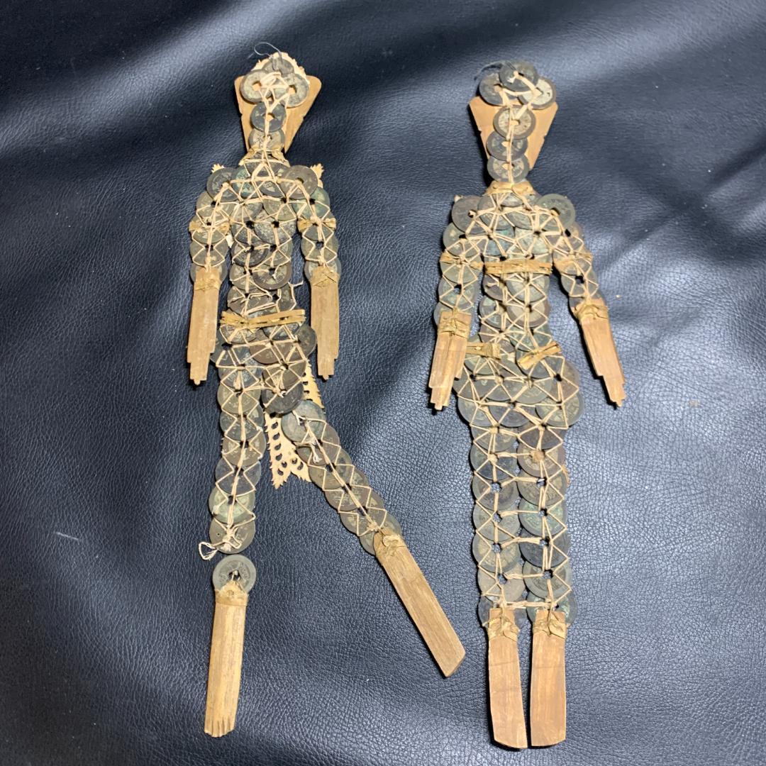 古銭人形　２体セット