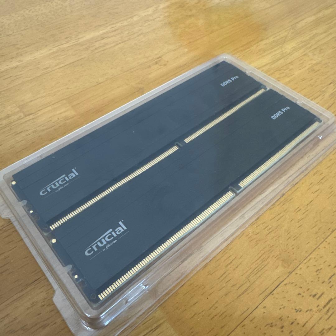 Crucial PRO デスクトップ用メモリ 16GBX2枚 DDR5-5600