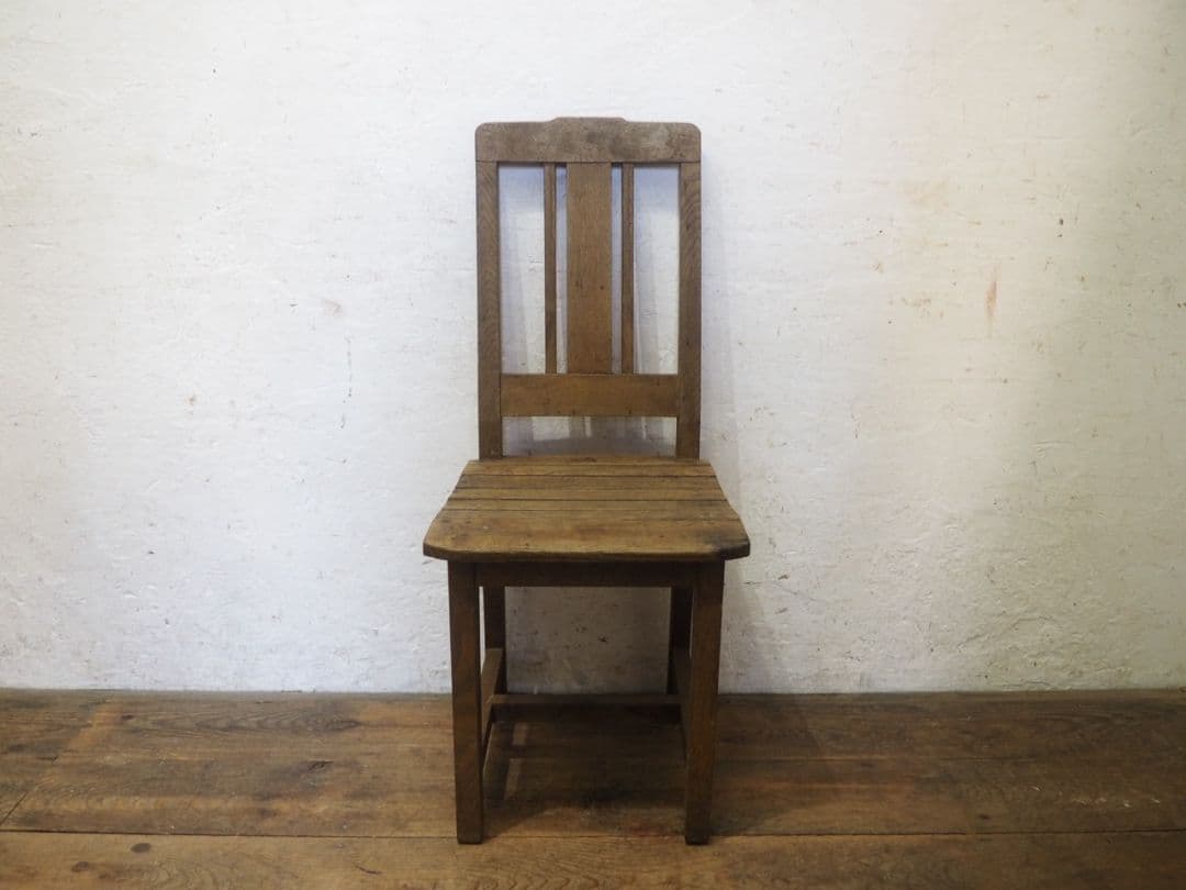 1186 ヴィンテージ　ハイバックチェア　椅子　イス　古家具　古道具　レトロ