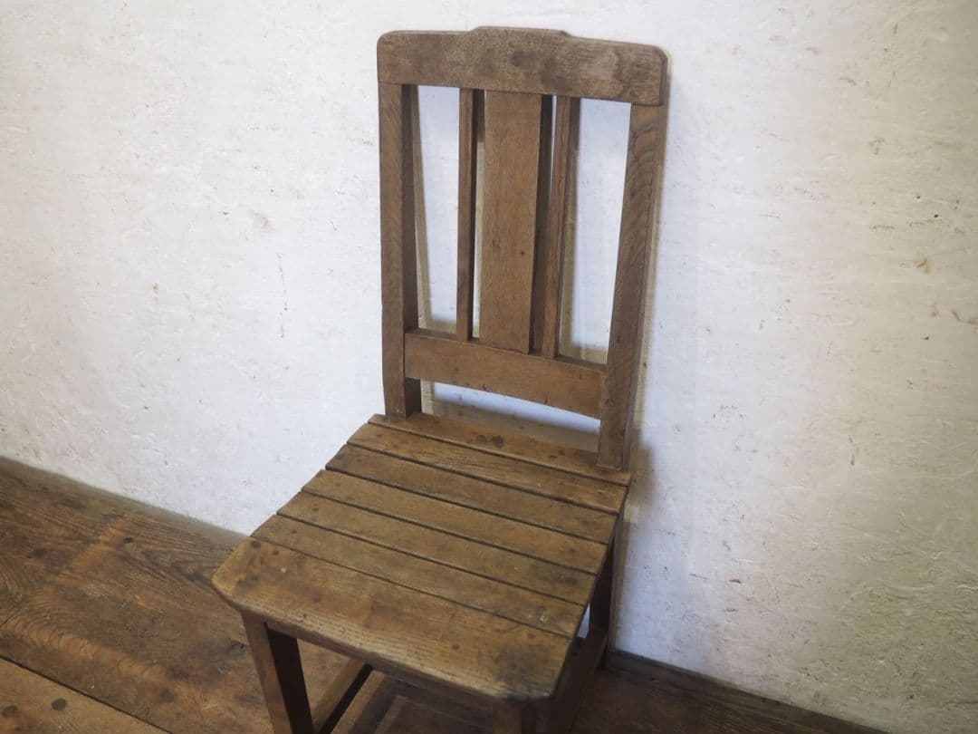 1186 ヴィンテージ　ハイバックチェア　椅子　イス　古家具　古道具　レトロ