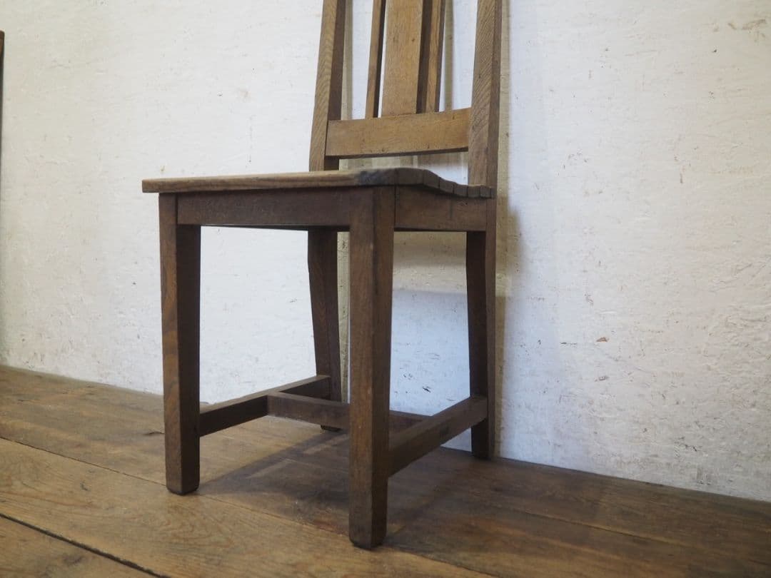 1186 ヴィンテージ　ハイバックチェア　椅子　イス　古家具　古道具　レトロ