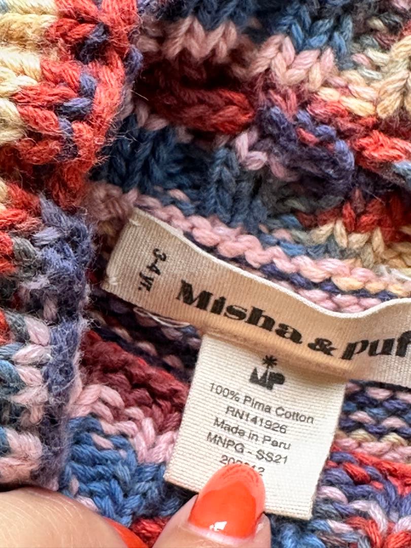 Misha&Puff マルチカラー フリルスカート3-4